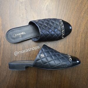 Chanel 2017 Interlocking CC Logo Mules